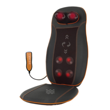 Popular Electric Neck and Back Car Seat Massage Mat Portable Shiatsu Kneading Massage Cushion with Heat